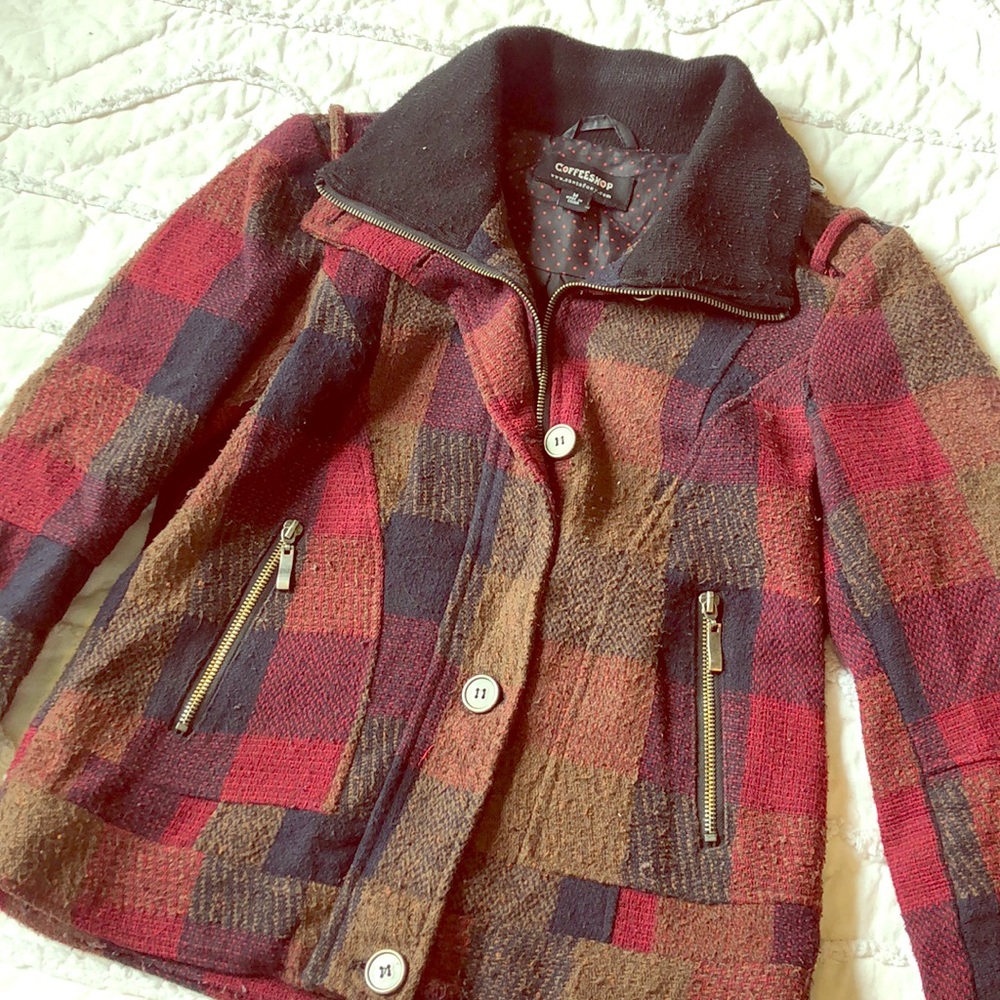Plaid Coat